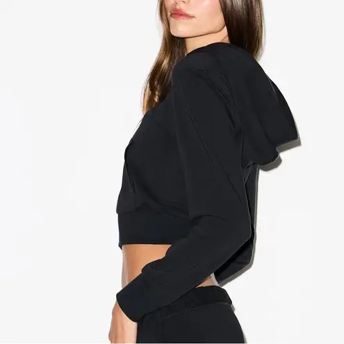 SKIMS Soft Lounge Zip Up Hoodie Black XL NWT