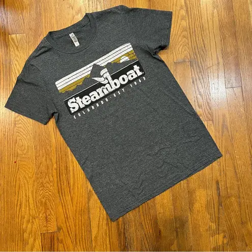 Ouray Steamboat CO Cotton Blend Tee Shirt Womens Small Vintage Design