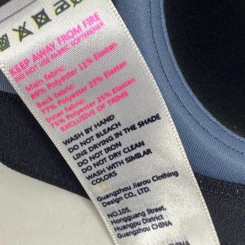 NWT OSVYO Sports Bra Dark Grey 32C Size undefined