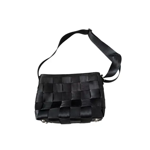 HARVEYS Executive Messenger Black Seat Belt Bag