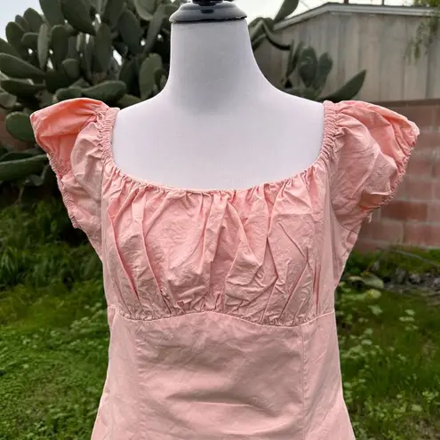 Whatever You Like Light Pink Short Sleeve Mini Dress X