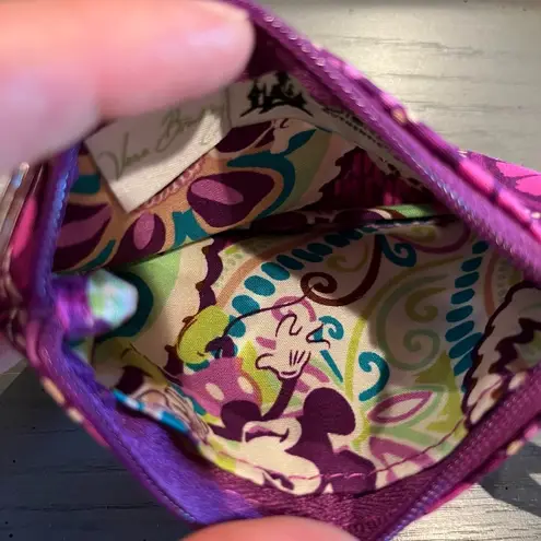 Vera Bradley  Plums Up Disney Mickey ID Case Wallet