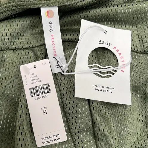 Anthropologie  new daily practice light weight jacket size M - Image 9