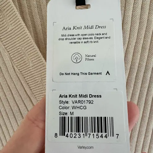 Varley NWT Aria Knit Midi Dress medium