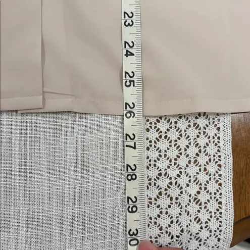 Vintage Blouse with Bow Tie Neck Pink Size L