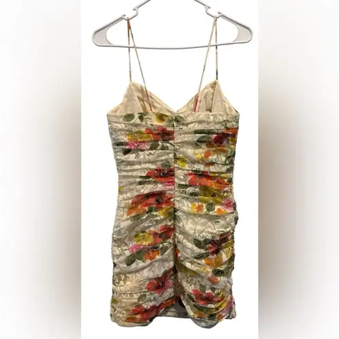 Phoebe Couture Multicolor Floral Mini Dress
