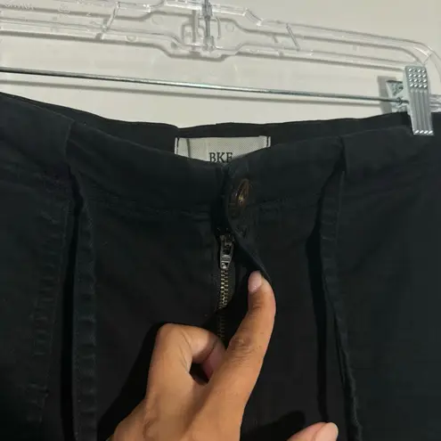 BKE Buckle Parker Stretch Cuffed Short In Black Size 30