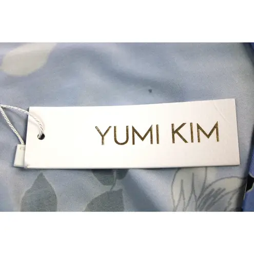 Yumi Kim NEW Maternity XL Hold Tight Dress Wonderful Life Blue Floral Stretchy