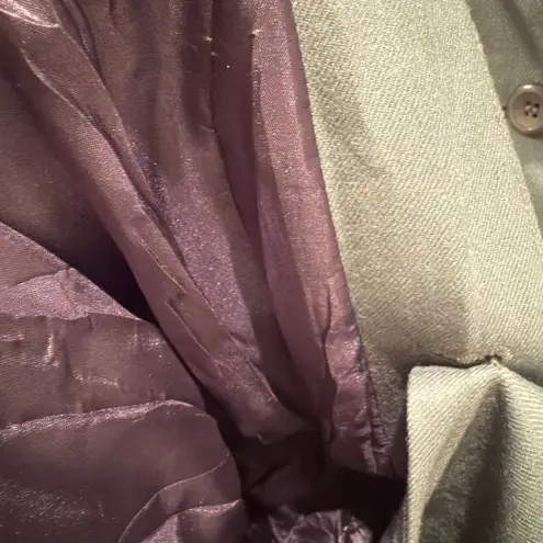 Pendleton Wool Blazer Jacket Size 16 Blue Green Made in El Salvador