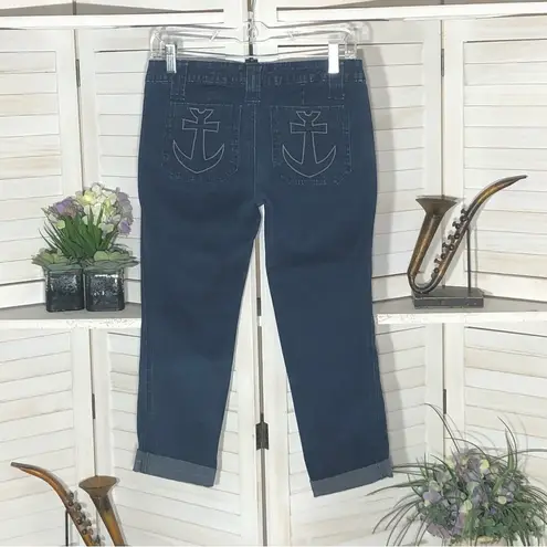 Tripp NYC Vintage Tripp Y2K Blue Sailor Capri Jeans XS