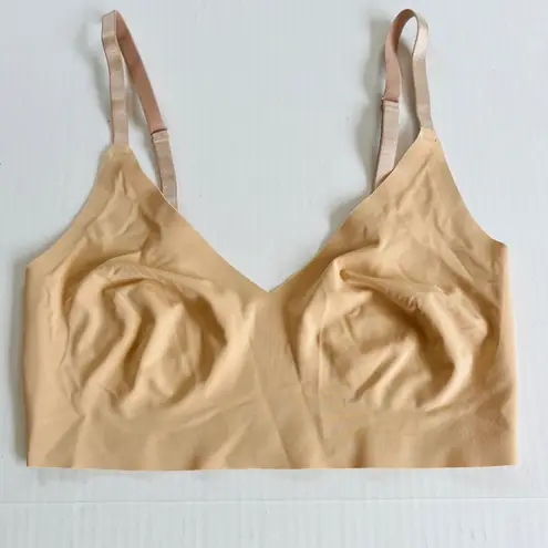 True n Co Sz S True Body Seamless Triangle Convertible Strap Bra No Pads Incl. Tan