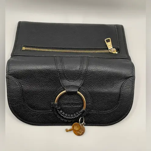 See By Chloe - Hana Long Wallet Bifold | Gold Hardware - Braided Ring & Charms