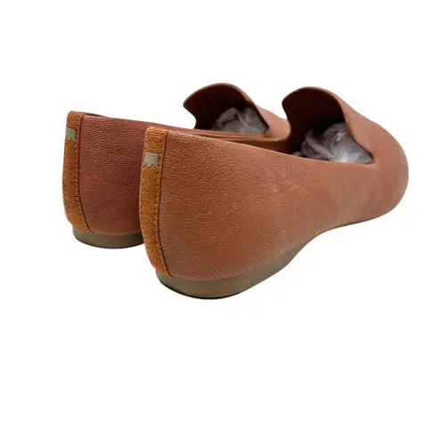 Birdies Starling Flat Loafer Whiskey Leather Tan Brown Size US 7