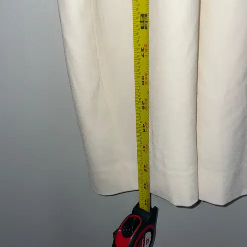 Halston Heritage Halston Herritage Off-White Sleeveless Dress