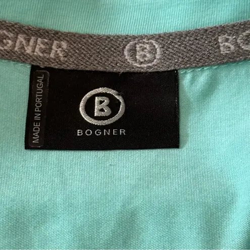 Bogner Women’s Size L Turquoise Blue Sleeveless Activewear Top Shirt Size L