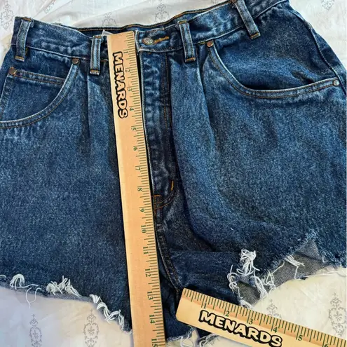 Bill Blass Bill Bass vintage high rise cut off denim shorts dark wash women’s size 10