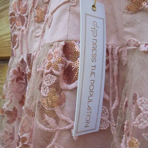 Dress the Population NWT Ally Floral Dress