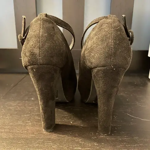 McKoine Black Platform Mary Jane Round Toe Pumps Women’s Size EUR 38