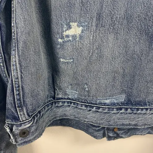 Denim & Supply Ralph Lauren Ralph Lauren Denim Supply Men's XL Distressed Trucker Jean Jacket