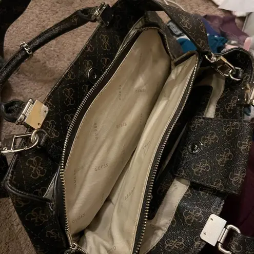 Guess  large floral tote bag