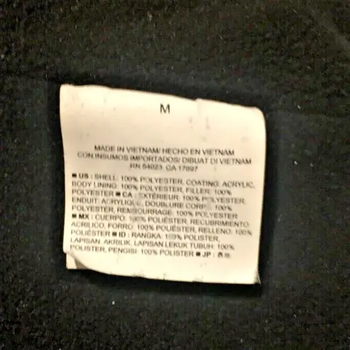 Old Navy  Black Water-Resistant Quilted Puffer Vest Women’s Size M