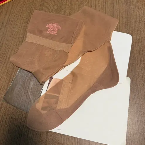 Vintage 40s Seamed Stockings 11 Average Gaymode Service Sheers Suntan Fine Seam Tan