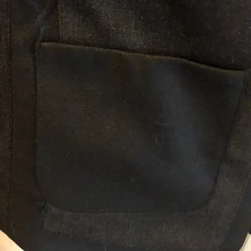 Zadig & Voltaire Deluxe Black Shimmer Zip Blazer - Size M