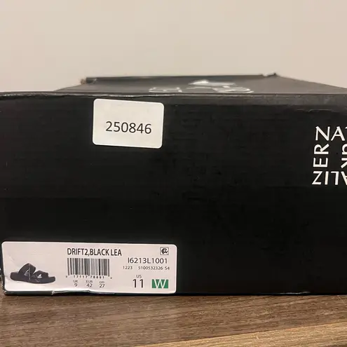 Naturalizer Drift 2 Women's Leather Sandal Size 11 Wide #250846