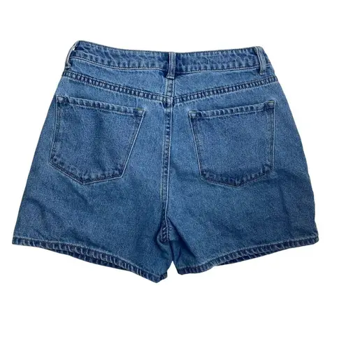 Forever 21  Shorts 100% Cotton High Rise Ying Yang Denim Size S