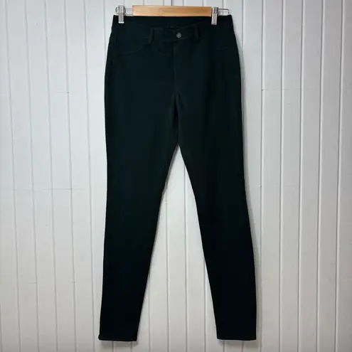 Uniqlo  Women's Deep Green Skinny Pants Size M - Image 2