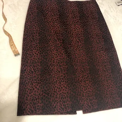 Bebe 🌺 animal print stretch pencil skirt