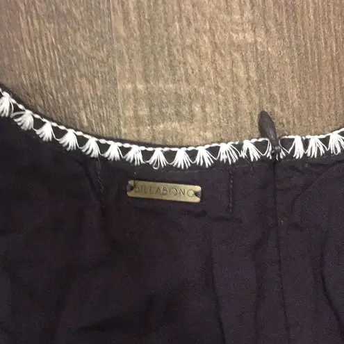 Billabong  beachy designer embroidered skater dress