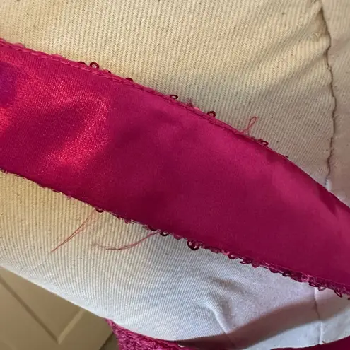 Jessica McClintock for Gunne Sax Pink Cross Back Dress