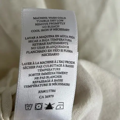 Rails Ruthie Top Sage Acid Wash Sz Medium Tencel/ Linen/ Ramie