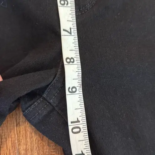 NYDJ Ami skinny black wash crop Jean size 10 petite Color