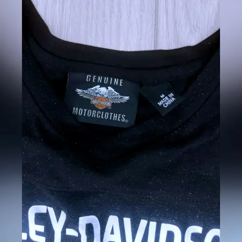 Harley Davidson  Women’s Jersey Style Sparkly Short Sleeve Tee thumbnail 4