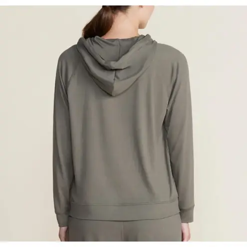 Barefoot Dreams Malibu Collection Brushed Luxe Lounge Small Hoodie Soft #QR14-5