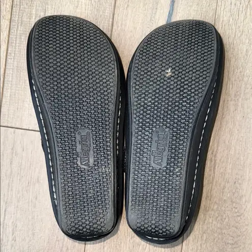 Alegria Jill Black Paisley Mary Jane Shoes