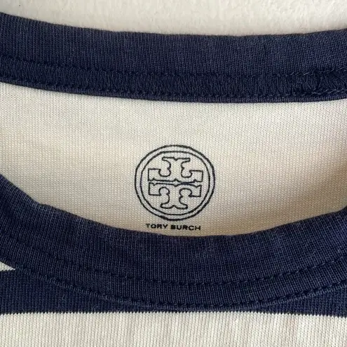 Tory Burch  Striped Logo T-Shirt Dress