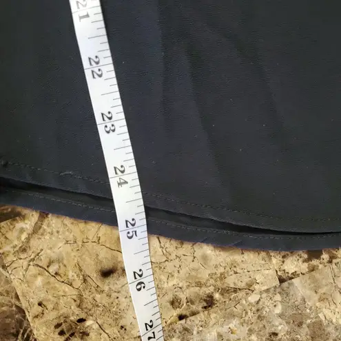 Jon & Anna New York black medium sheer 3/4 sleeves blouse