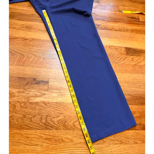 Misook  Women’s Medium Blue Trousers Dress Pants Corporatecore Office Colorful - Image 4