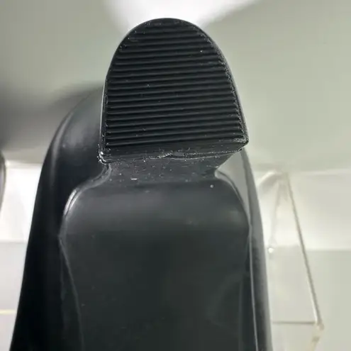 Sofft Black Leather Lana High Heels Pumps Classic Neutral Round Toe Size 8