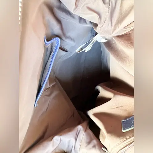 Matt & Nat Blue Vegan Leather Backpack Pebbled leather