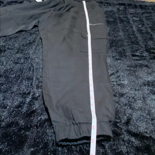 Women's Banana Republic Factory Black TENCEL™ Cargo Jogger NEW with Tags XXS