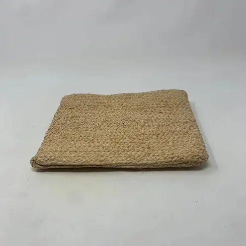 SoulCycle Script Natural Pouch Whimsical Clutch