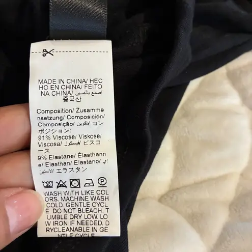 NWT Dazy Cold Shoulder Top Long Sleeve Pink Bows Black Blouse Casual Y2K Size M Size M