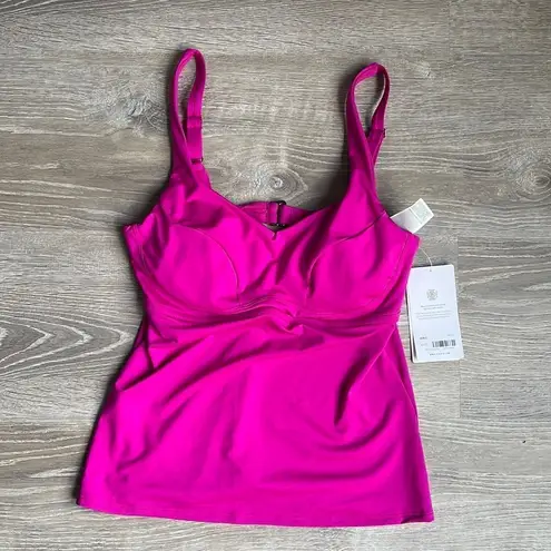 Athleta NEW  Square-Neck Bra Cup Tankini Swimsuit Top