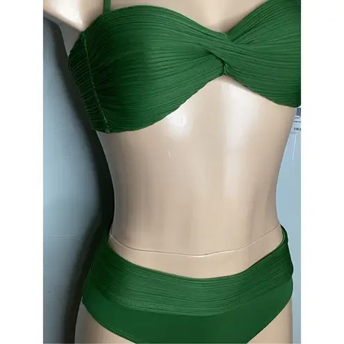 Robin Piccone New. basil green bikini. M-top/S-bottom. Retails $186 - Image 10
