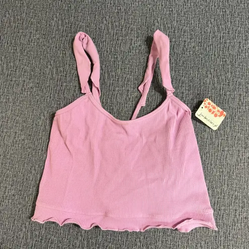 Free People Movement Free Throw Ruffle Longline Bralette Size M