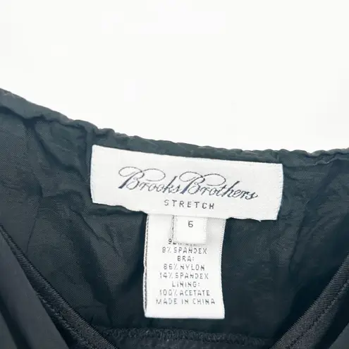 Brooks Brothers Womens Y2K Party Going Out Stretch Silk Blend Cami Slip Dress 6